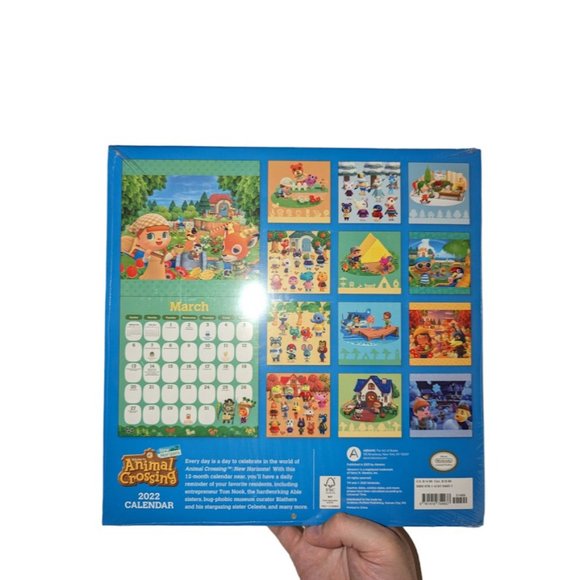 Animal Crossing New Horizons 2022 Calendar Collectible Official Nintendo New - Picture 8 of 11